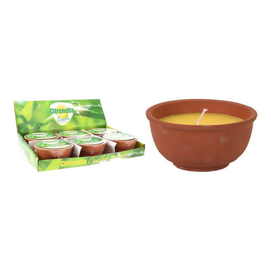 Vela de citronela em vaso de terracota, Ã¸13 x 70 mm_0