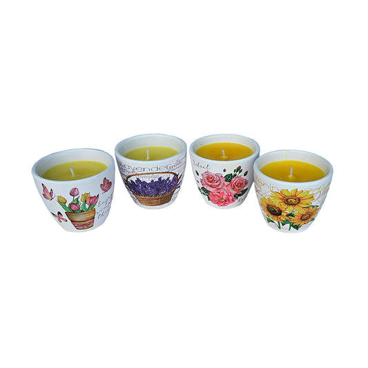 Vela de citronela terracota "provenzal", vÃ¡rios modelos_0