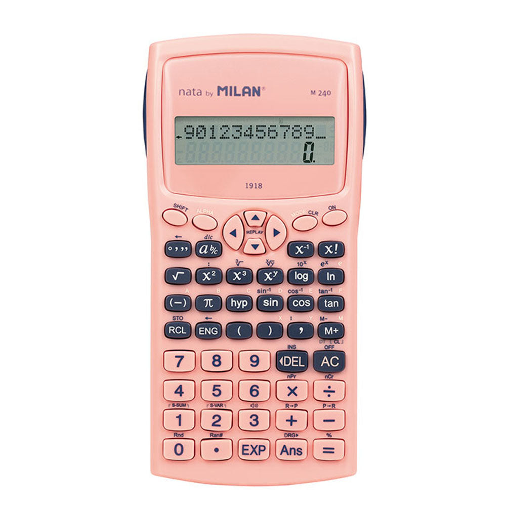 BlÃ­ster calculadora cientÃ­fica m240 serie 1918 rosa milan_0