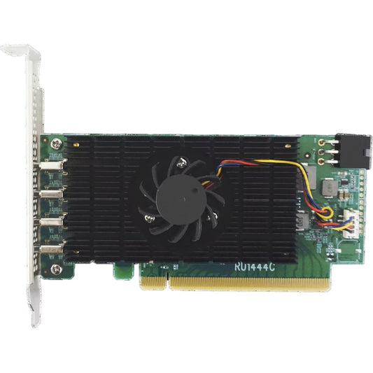 Controladora USB HighPoint RocketU 1444C PCIe x16 USB-C