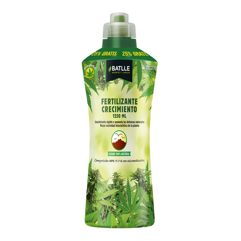 Fertilizante ecoyerba para crescimento 1250ml 710561unid batlle_0