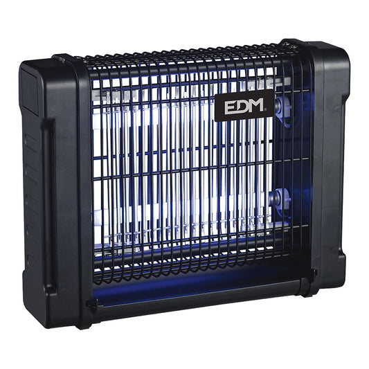 Mata insetos elÃ©trico profissional 2x6w 30mÂ² 31,6x10x26,5cm 340Â° cor preto edm_0