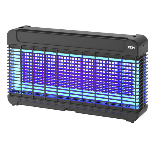 Mata insetos eletrÃ´nico profissional com led 13w 150mÂ² 47x10x26,3cm cor preta edm_0