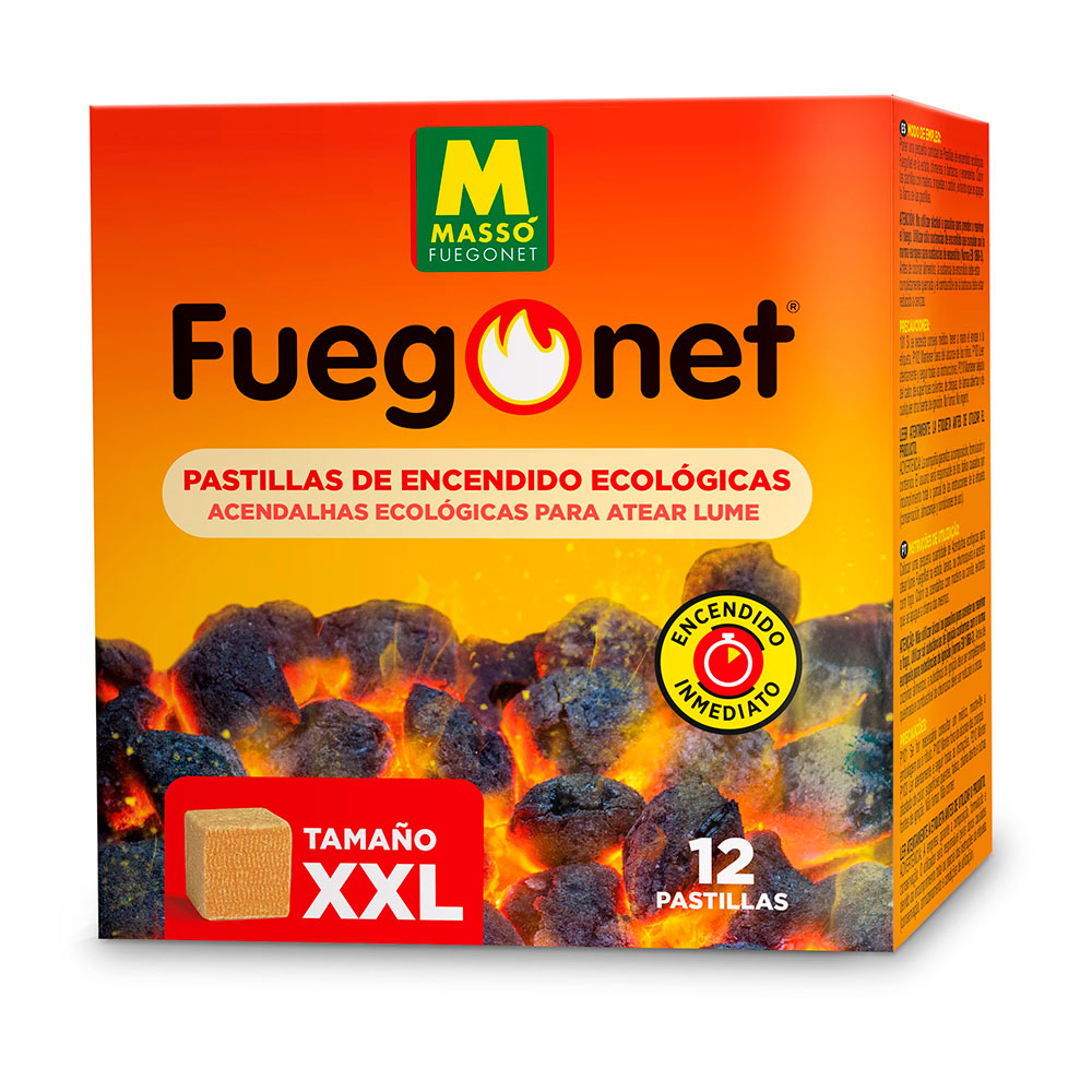 12 unidades acendalhas ecolÃ³gicas fuegonet massÃ³_0