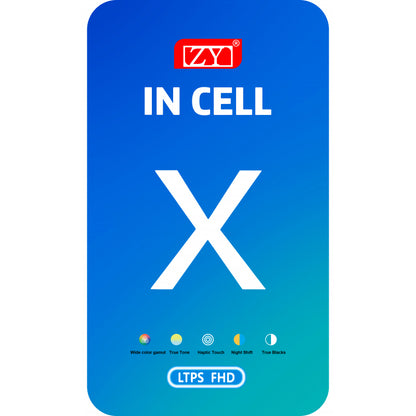 Módulo LCD ZY In Cell para iPhone X Preto