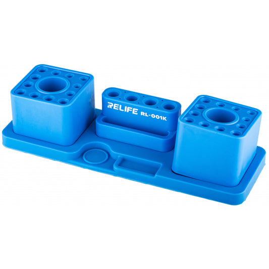 Suporte Organizador de Ferramentas Relife RL-001K Silicone Azul