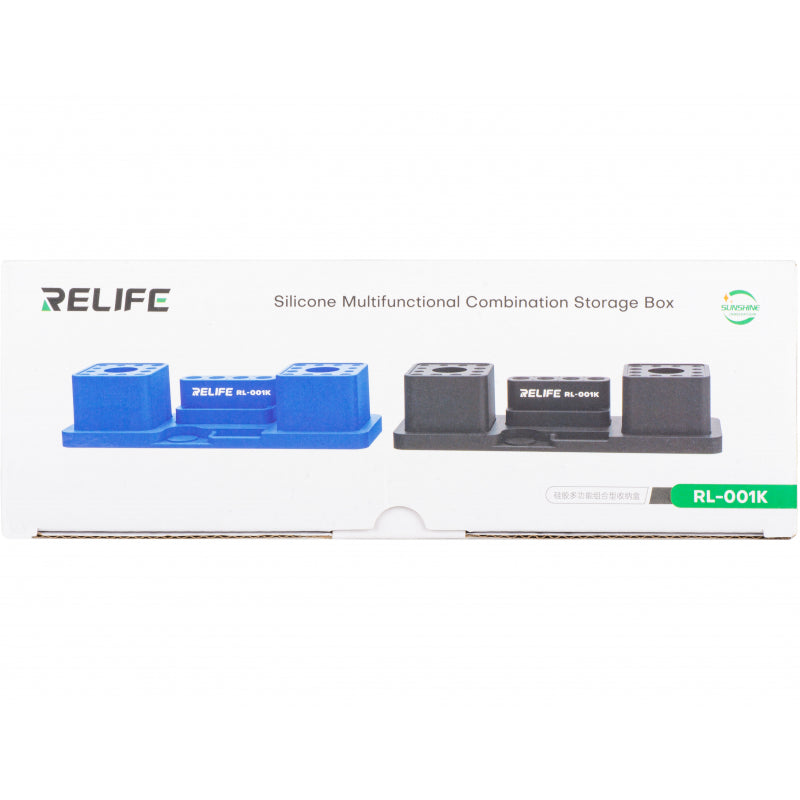 Suporte Organizador de Ferramentas Relife RL-001K Silicone Azul