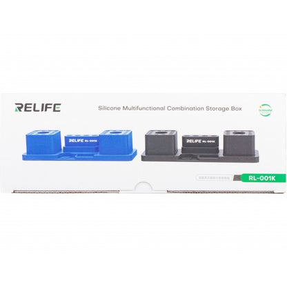 Suporte Organizador de Ferramentas Relife RL-001K Silicone Azul