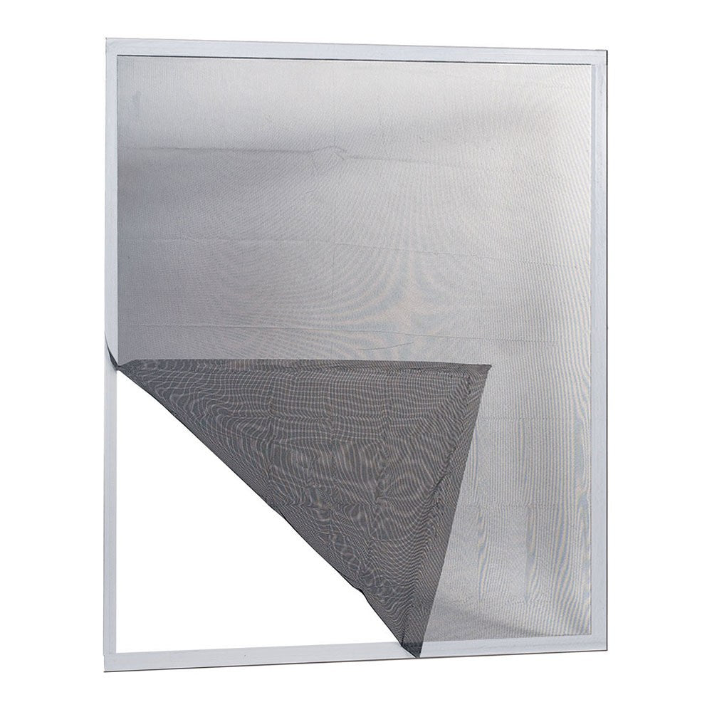 Mosquiteiro adesivo para janela, adaptÃ¡vel, cinza, 150 x 180 cm_0