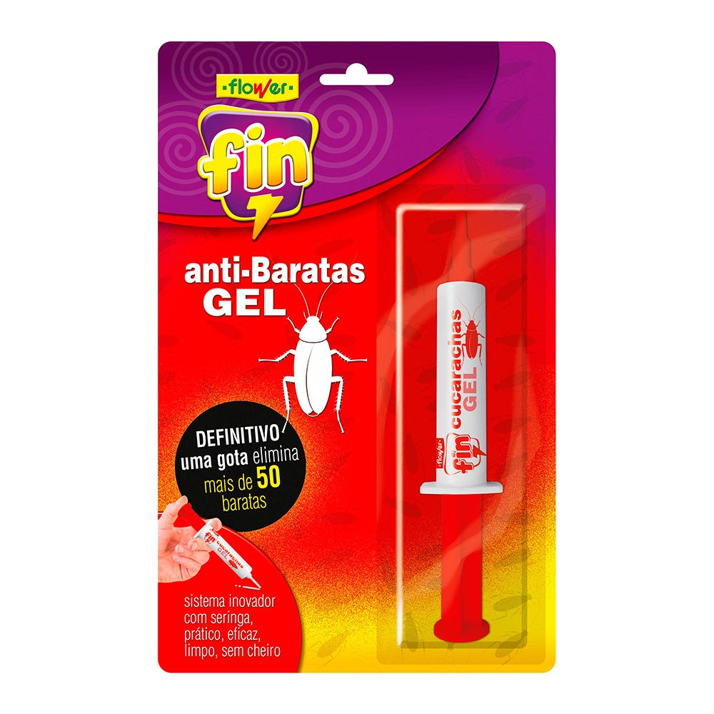Seringa de gel anti-baratas 10 g, embalagem blister pt_0