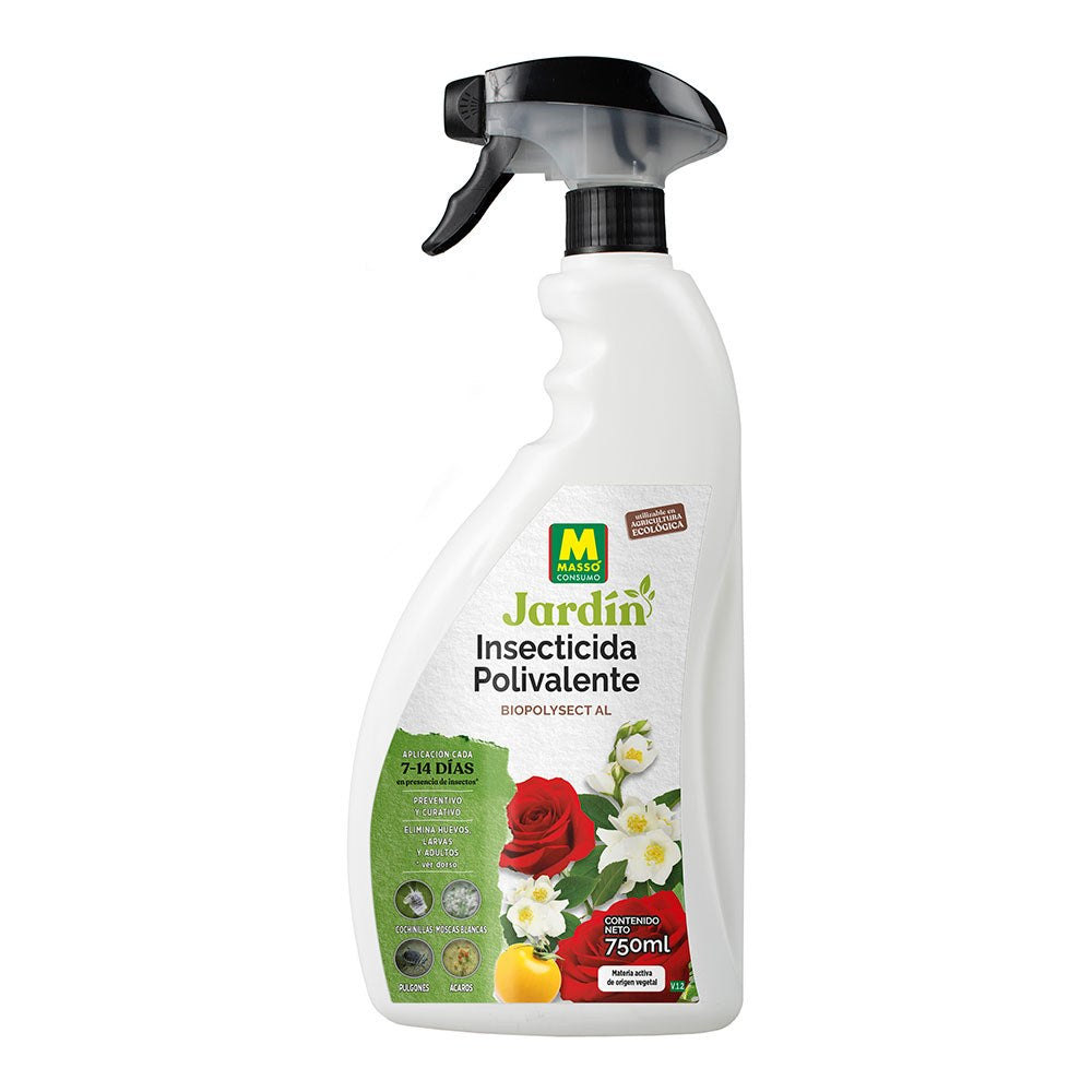 Inseticida polivalente, para plantas ornamentais e horta, pistola pulverizadora, 750 ml_0