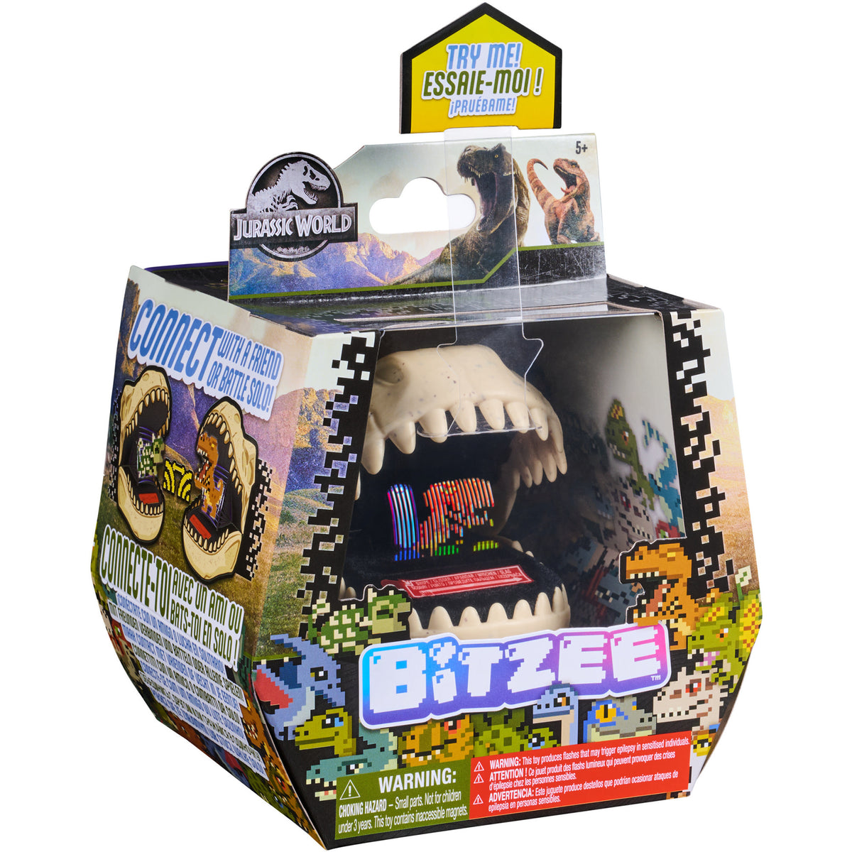 Figura Interativa Spin Master Bitzee Jurassic World 25 Dinossauros