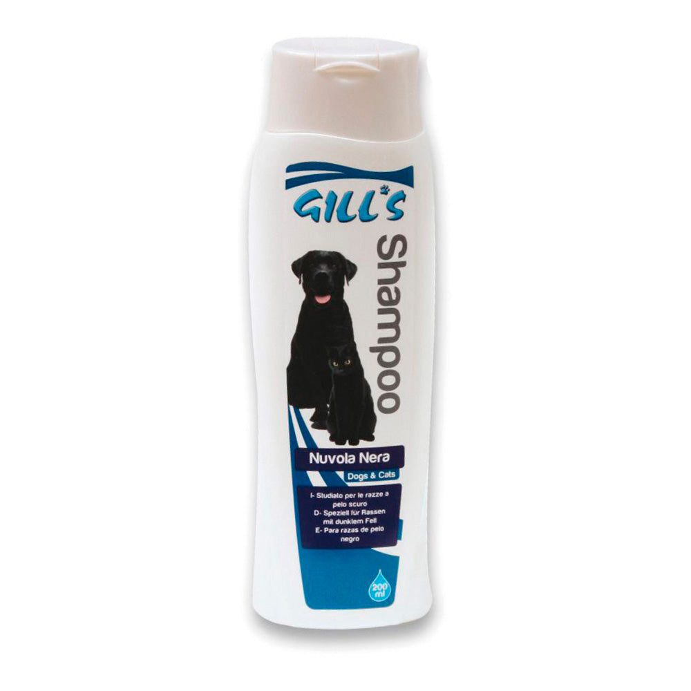 ChampÃ´ para animais de estimaÃ§Ã£o especifico pelo preto 200ml gill's_0