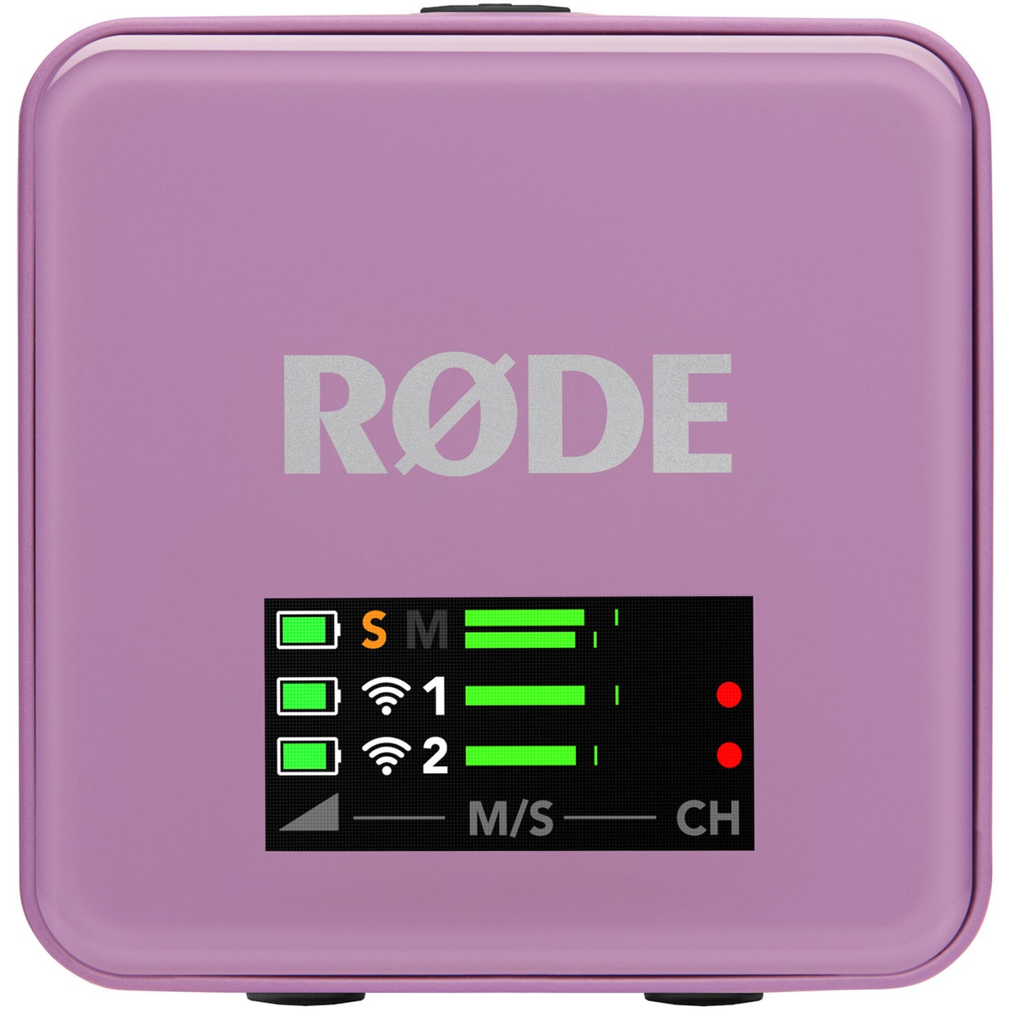 Microfone Wireless Rode Wireless GO Gen 3 260m USB-C Jack 3.5mm Lilás