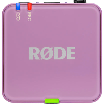 Microfone Wireless Rode Wireless GO Gen 3 260m USB-C Jack 3.5mm Lilás