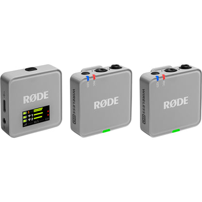 Microfone Sem Fios Rode Wireless GO Gen 3 Cinzento