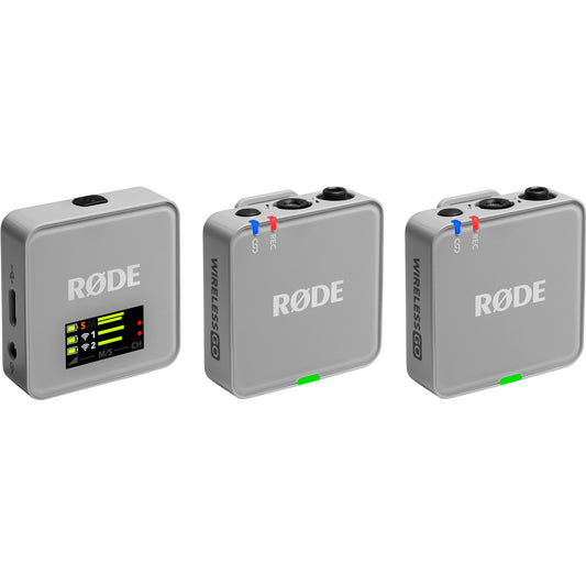 Microfone Sem Fios Rode Wireless GO Gen 3 Cinzento