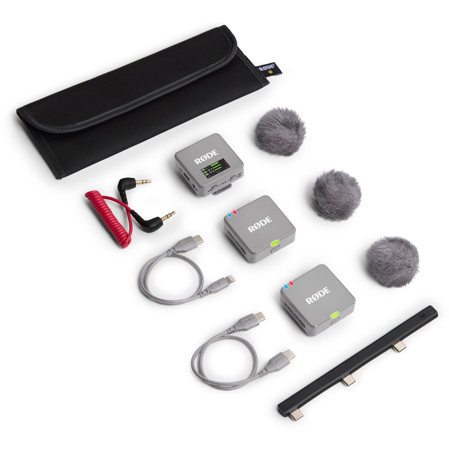 Microfone Sem Fios Rode Wireless GO Gen 3 Cinzento