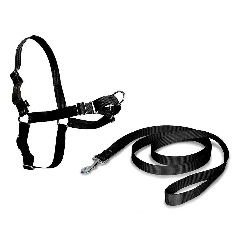 Coleira easy walk preta tamanho grande 69-101 cm_0