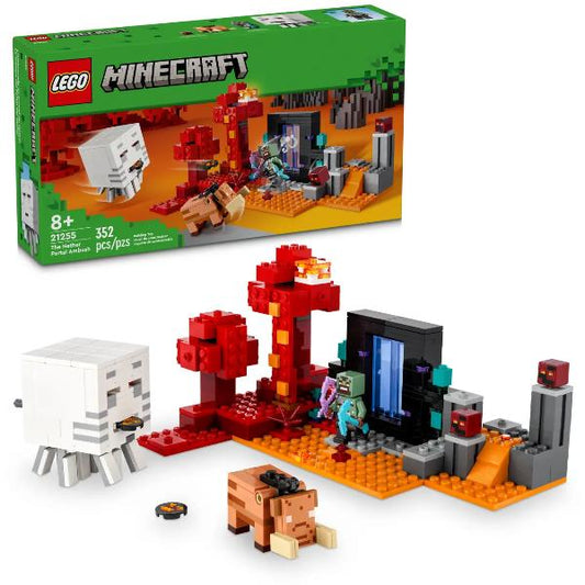 21255 Minecraft Hinterhalt am Netherportal, Konstruktionsspielzeug_0
