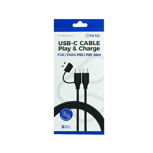 CABLE PLAY   CHARGE FR-TEC PS5 USB-C  3M_0