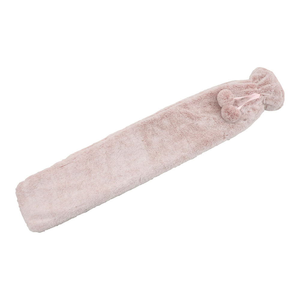 Saco de Ã¡gua comprido forrado com capa de pelÃºcia, 1900 ml, cores sortidas_0