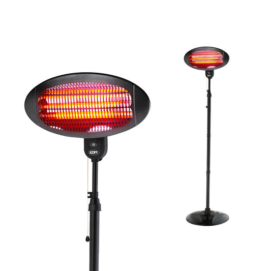 Aquecedor de quartzo de exterior com pÃ© 2000w edm_0