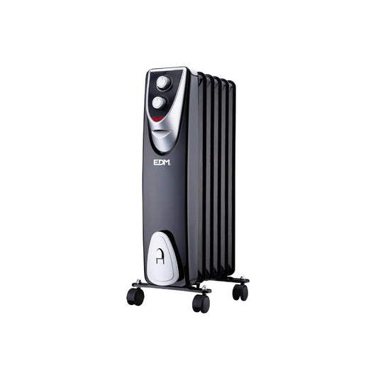 Aquecedor sem Ã³leo "black edition" (6 elementos) 400/600/1000w edm_0
