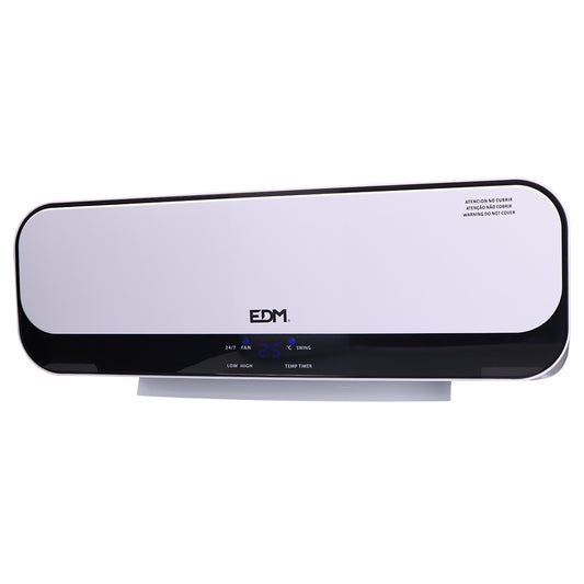 Aquecedor de cerÃ¢mica split 1000 - 2000 w, com controle remoto 55,7 x 14,4 x 18,5 cm_0