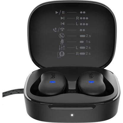 Auriculares Bluetooth Belkin SoundForm Anywhere True Wireless Pretos