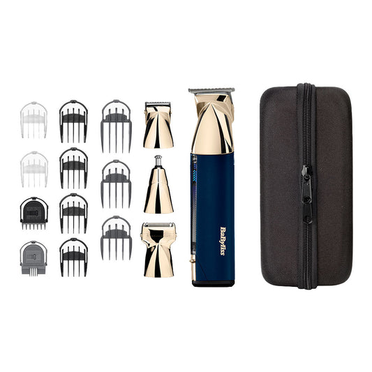 MÃ¡quina de barbear multigroom sem fios 15 em 1 super-x-meal series com lÃ¢minas de aÃ§o japonÃªs babyliss_0