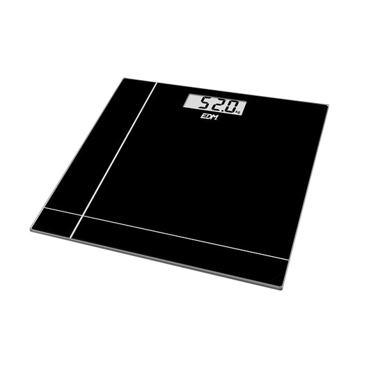 BalanÃ§a para casa de banho digital preta max 180kg edm_0