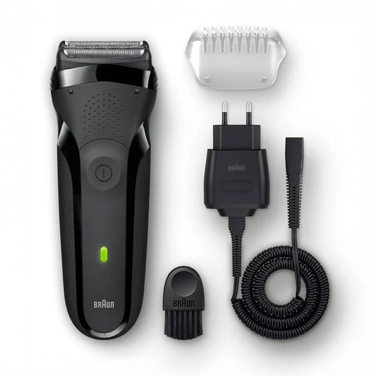 Máquina de Afeitar Braun Series 5 50-M1000s / Preto / Azul_0