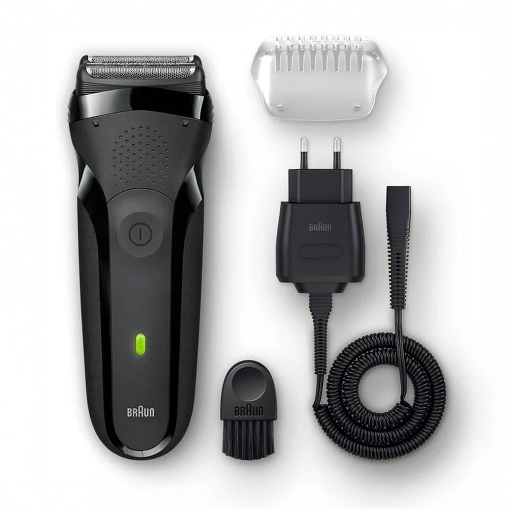 Máquina de Afeitar Braun Series 3 300s / Preto / CP07332076_0