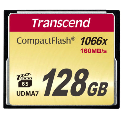 Cartão de Memória Transcend CompactFlash 128GB 1000x
