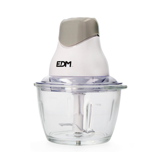 Picadora com taÃ§a de vidro 320w edm_0