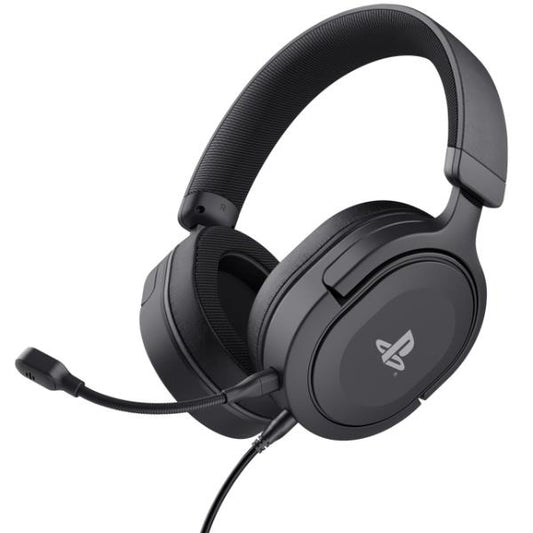 GXT 498 FORTA CUFFIE GAMING CERTIFICATE PLAYSTATION? - 85% PLASTICA RICICLATA - NERO_0
