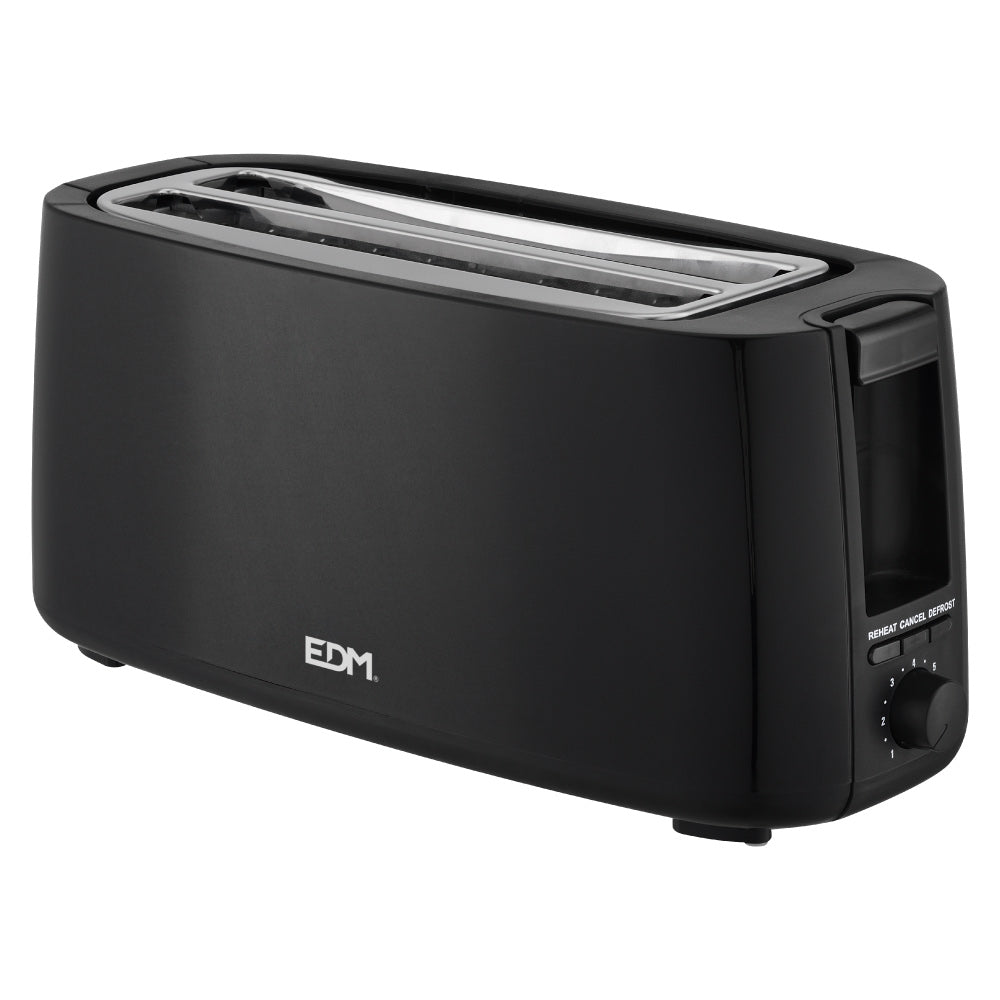 Torradeira duas fendas longas black design 1400w edm_0
