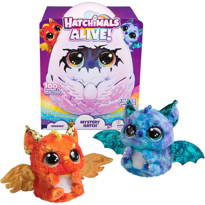Spin Master Hatchimals Alive Mystery Egg Draggle Figura Interativa