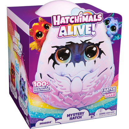 Spin Master Hatchimals Alive Mystery Egg Draggle Figura Interativa
