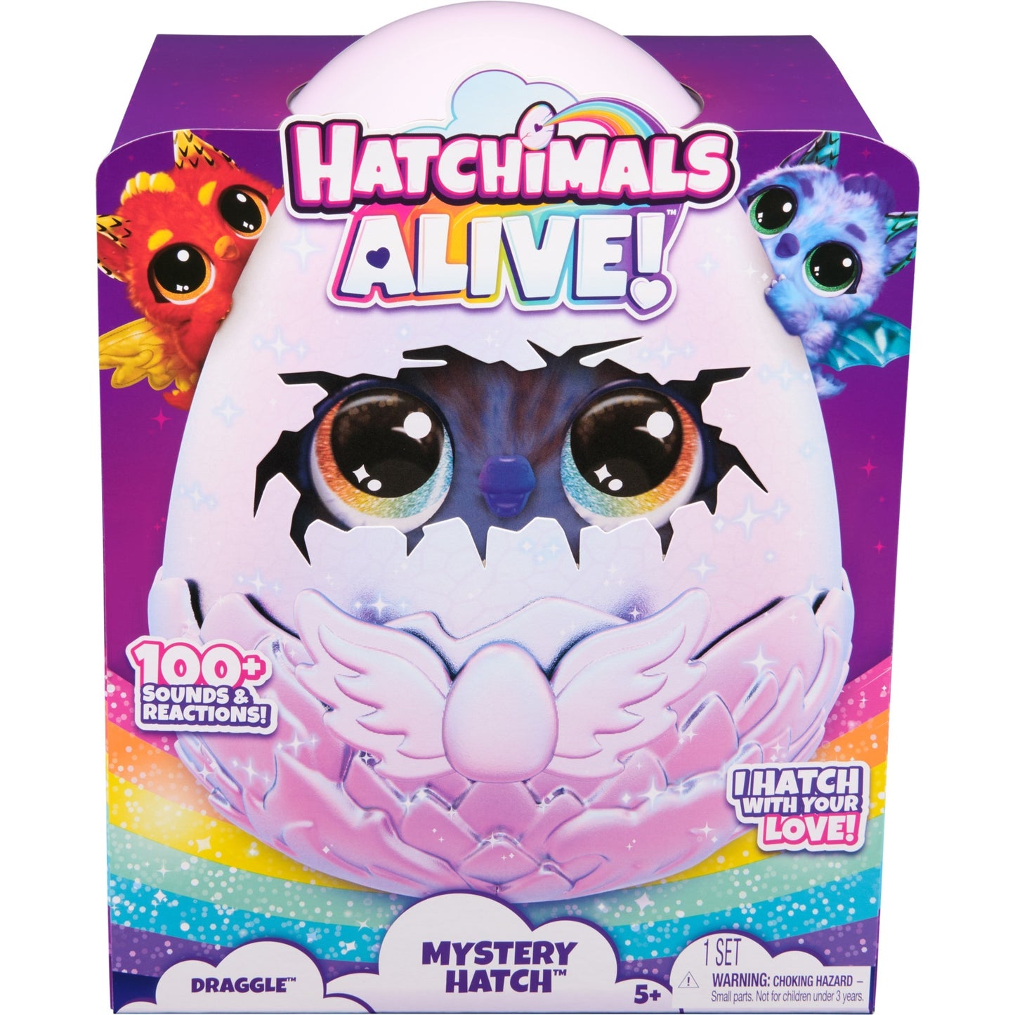 Spin Master Hatchimals Alive Mystery Egg Draggle Figura Interativa