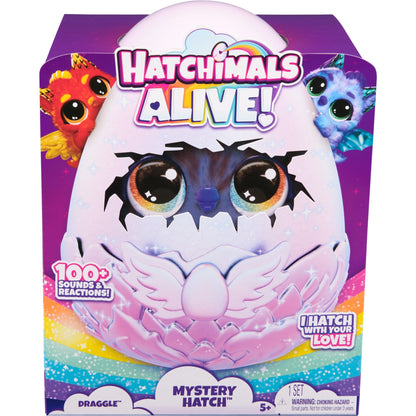 Spin Master Hatchimals Alive Mystery Egg Draggle Figura Interativa