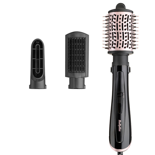 Escova de ar iÃ´nica style smooth 1000 w com 3 acessÃ³rios_0