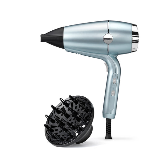 Secador de cabelo hydro fusion 2100 w, azul_0
