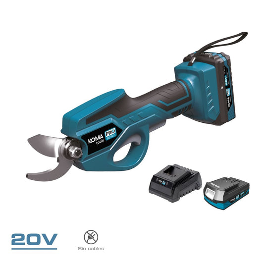 Kit tesoura de poda 20 v com bateria e carregador_0
