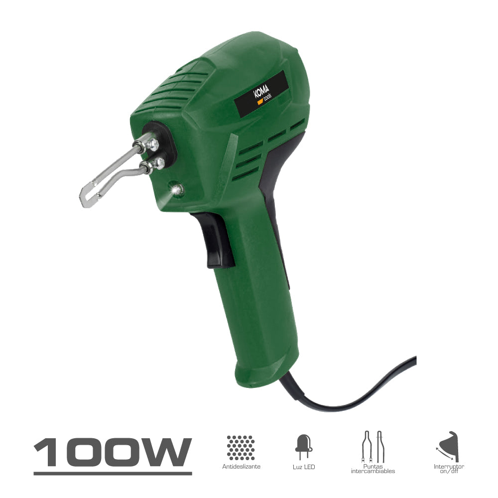 Ferro de soldar 100w 230v koma tools_0