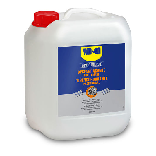 Desengordurante profissional wd40 specialist, formato de garrafa, 5 l_0