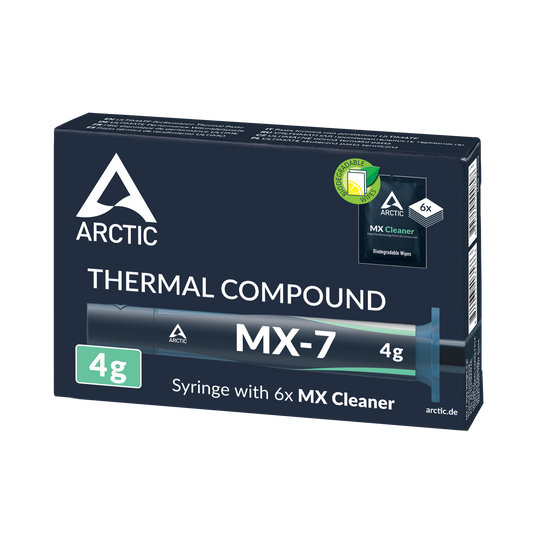 Pasta Térmica ARCTIC MX-7 4g com MX-Cleaner