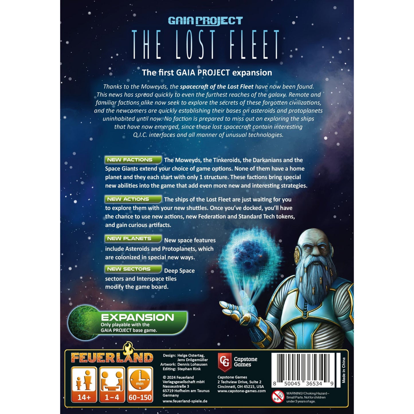 Jogo de Tabuleiro Pegasus Gaia Project The Lost Fleet Expansão EN Inglês