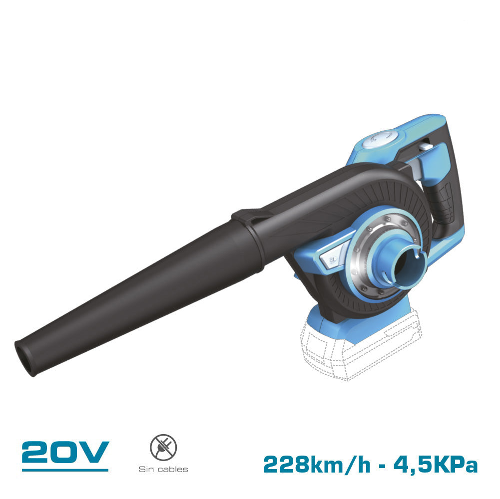 Aspirador soprador 20 v (sem bateria e carregador)_0